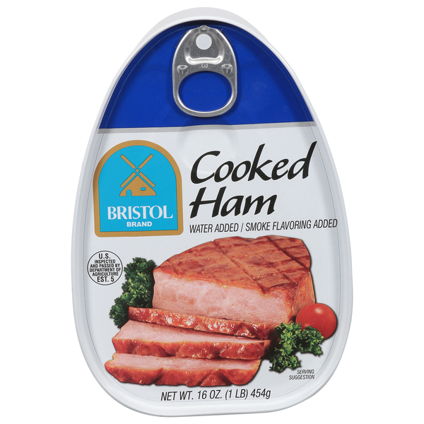 Canned Meat & Seafood Bristol Cooked Ham hero