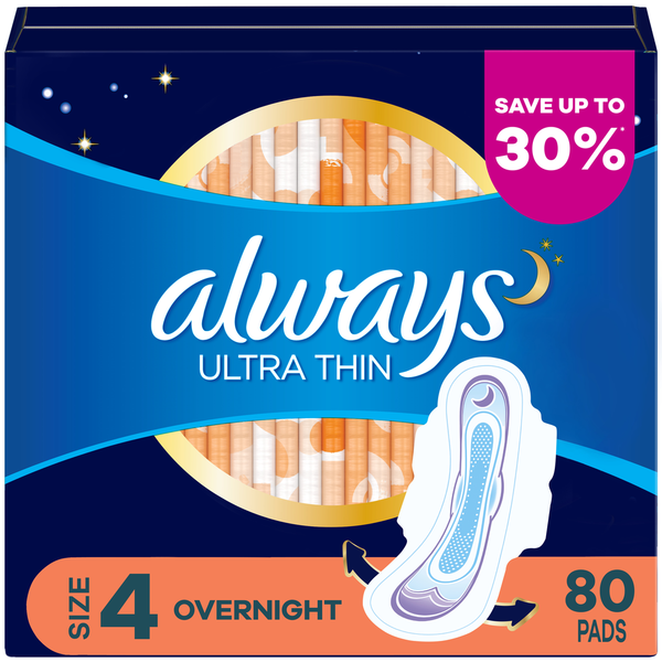 Feminine Care Always Ultra Thin Pads with Flexi-Wings hero