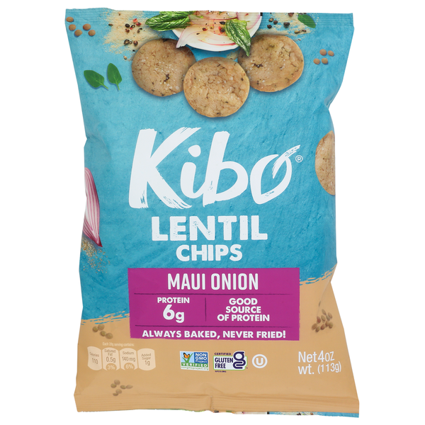 Chips & Pretzels Kibo Lentil Chip hero