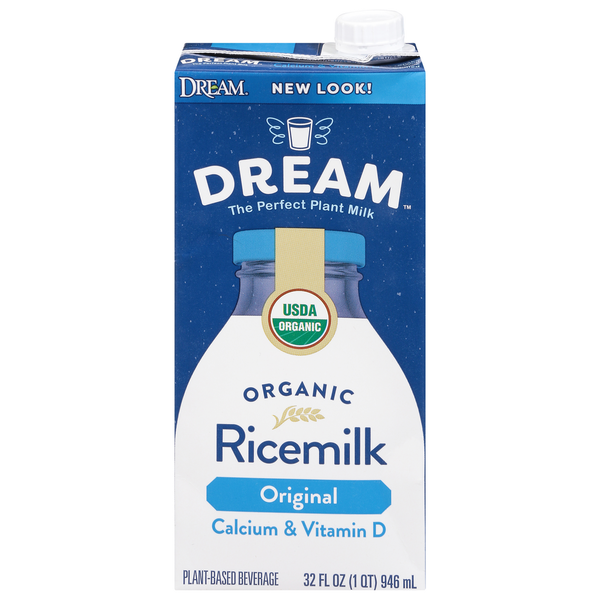 Soy & Lactose-Free Dream Ricemilk, Organic, Original hero