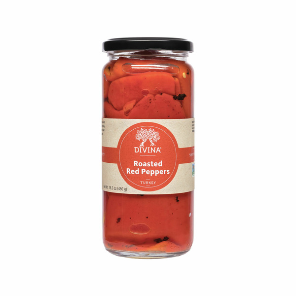 Canned & Jarred Vegetables Divina Roasted Sweet Peppers hero