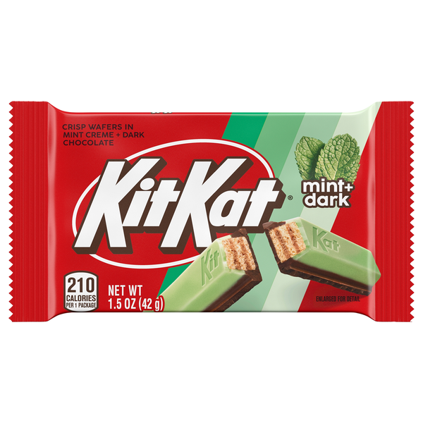 Candy & Chocolate Kit Kat Dark Chocolate Mint Wafer Candy hero