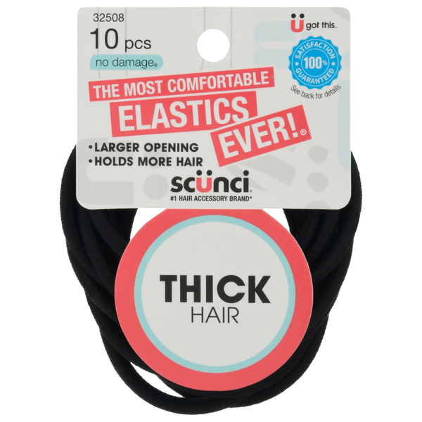 Hair Care scünci Hair Elastics, No Damage, Thick hero