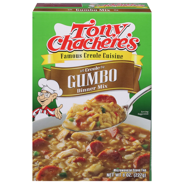 Instant Foods Tony Chachere's Creole Gumbo Dinner Mix hero