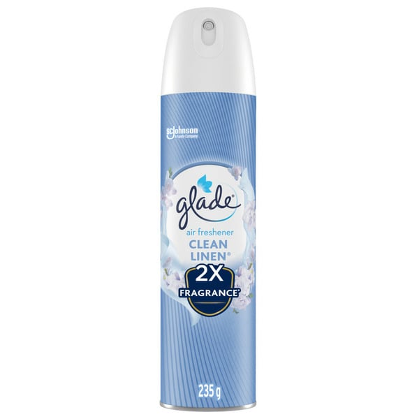 Air Fresheners & Candles Glade Room Spray Air Freshener, Clean Linen hero