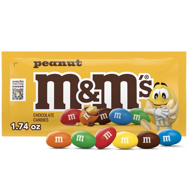 Candy & Chocolate M&M's Peanuts & Milk Chocolate Candies hero