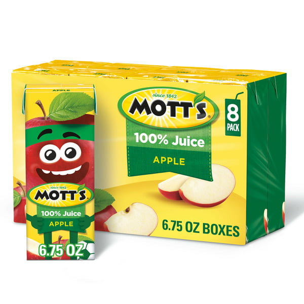 Juice Boxes Mott's 100% Original Apple Juice hero