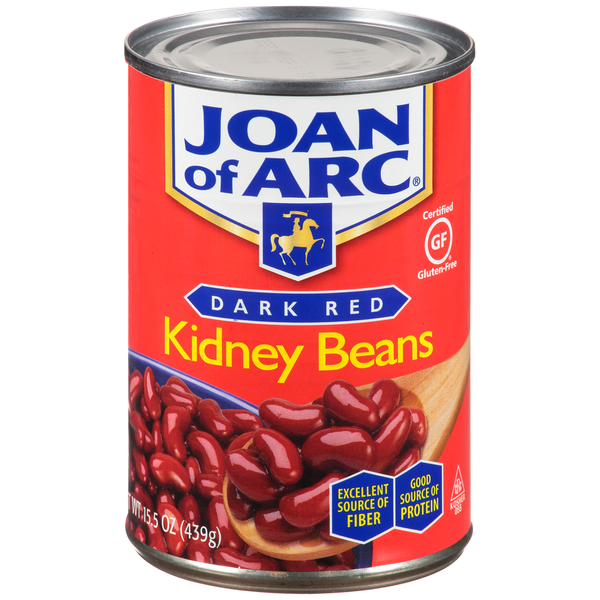 Canned Meals & Beans Joan of Arc Dark Red Kidney Beans hero