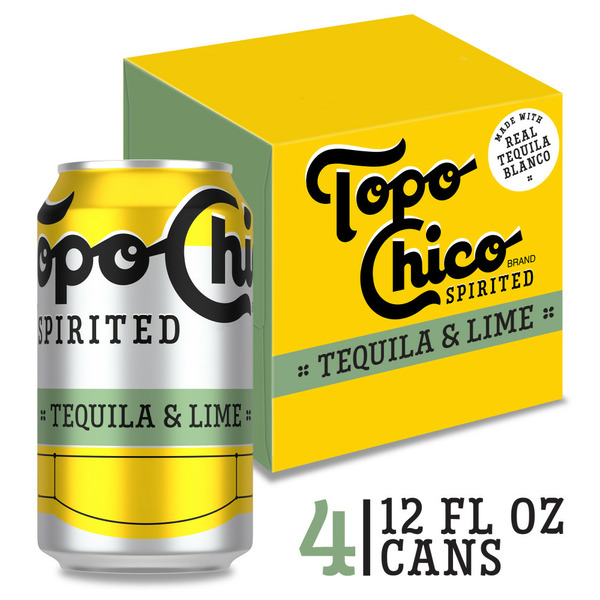 Beers & Coolers Topo Chico Spirited Tequila & Lime Ready To Drink Cocktail hero