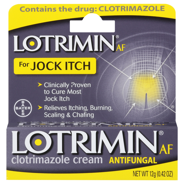 First Aid Lotrimin Clotrimazole Cream, Antifungal hero