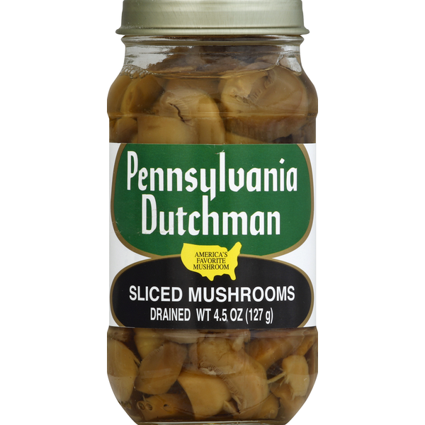 Canned & Jarred Vegetables Pennsylvania Dutchman Mushrooms, Sliced hero