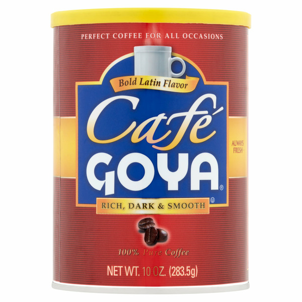 Latino Foods Café Goya Rich Dark & Smooth Bold Latin Flavor Espresso Coffee hero