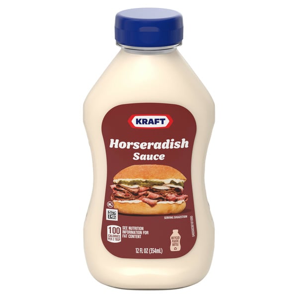 Condiments Kraft Horseradish Sauce hero