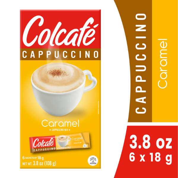 Coffee Colcafé Cappuccino Caramel hero