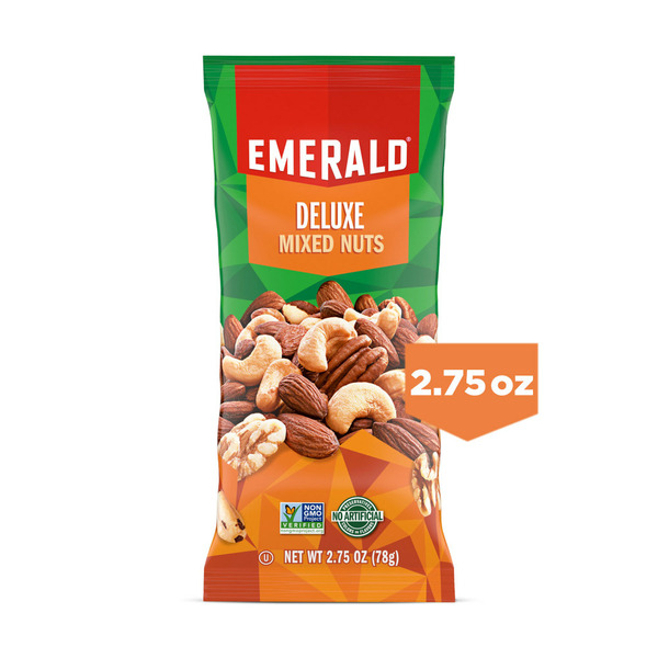 Nuts, Seeds & Dried Fruit Emerald Deluxe Mixed Nuts hero