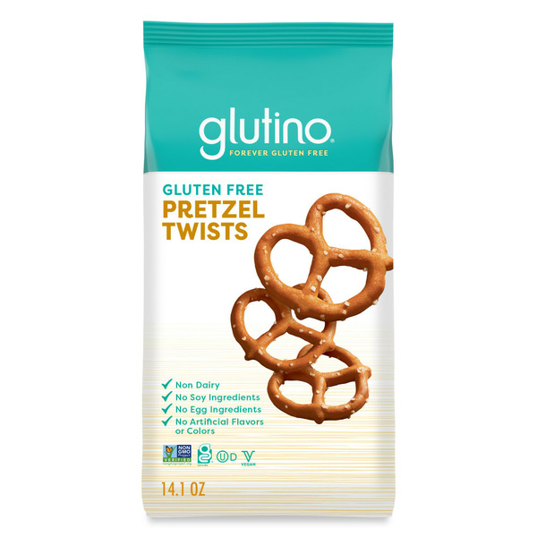 Chips & Pretzels Glutino Gluten Free Pretzel Twists hero