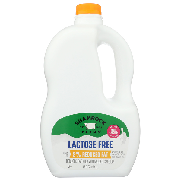 Milk Shamrock Farms Milk-Lactose Free-2% hero