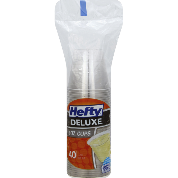 Plates, Bowls, Cups & Flatware Hefty Cups, 9 Ounce hero