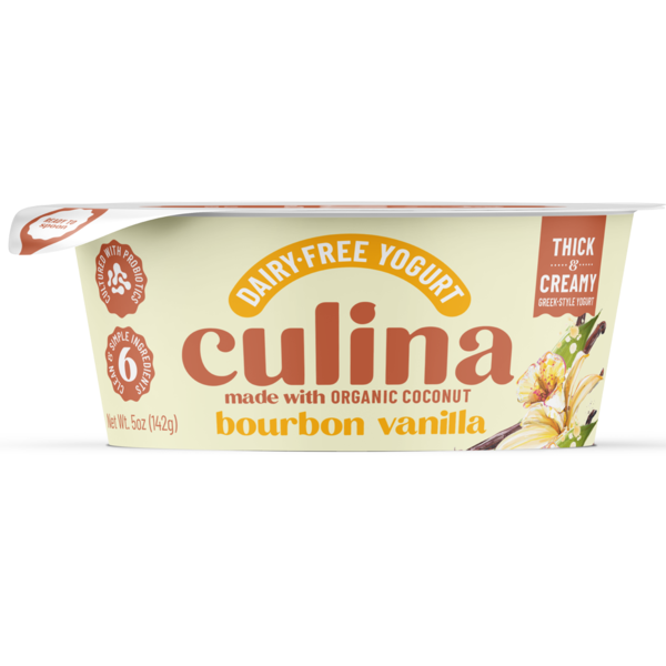 Yogurt Culina Bourbon Vanilla, Dairy-Free Yogurt hero