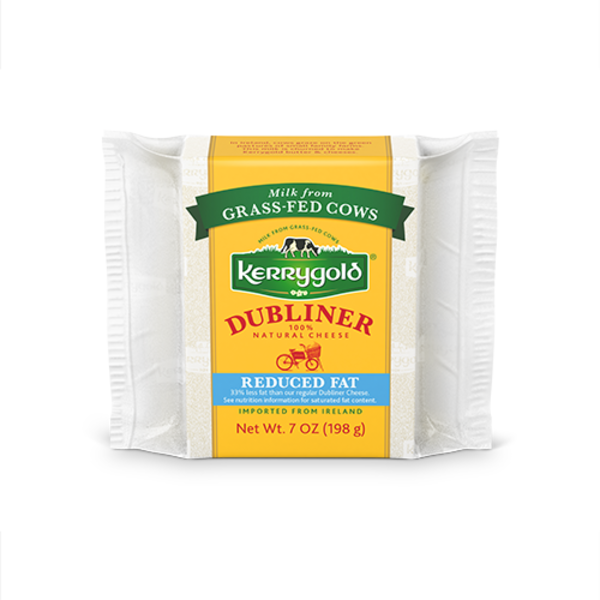 Packaged Cheese Kerrygold Reduced Fat Grass-Fed Dubliner Irish Cheese, hero