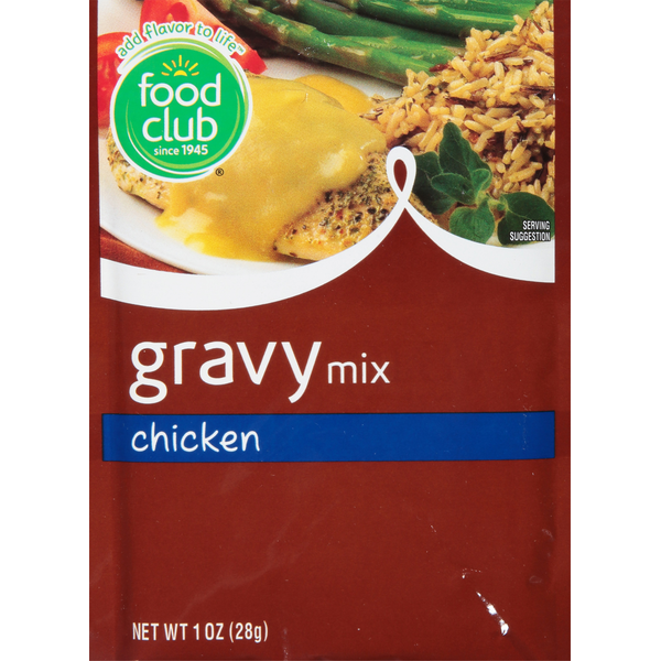 Poultry Counter Food Club Gravy Mix, Chicken hero