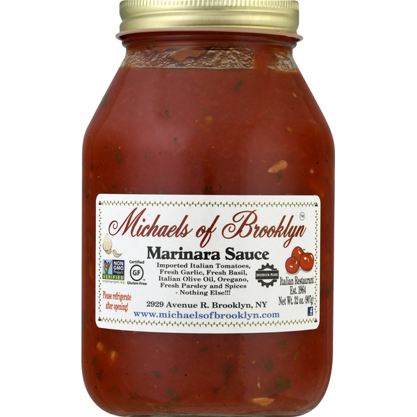 Pasta Sauce Michael’s of Brooklyn Marinara Sauce hero