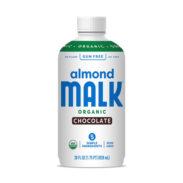 Soy & Lactose-Free MALK Almond Milk, Chocolate hero