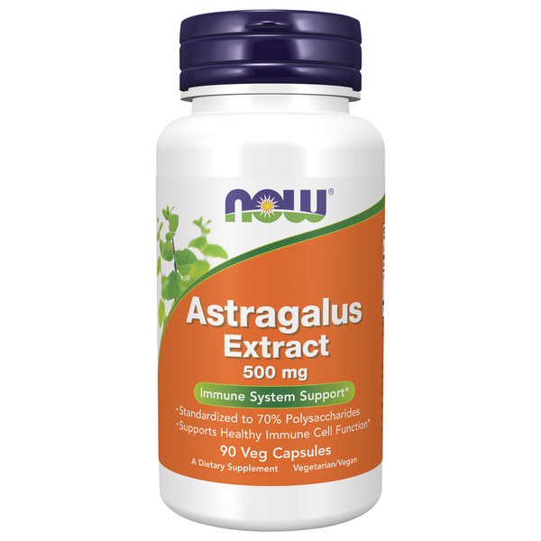 Vitamins & Supplements NOW Astragalus Extract 500 mg hero