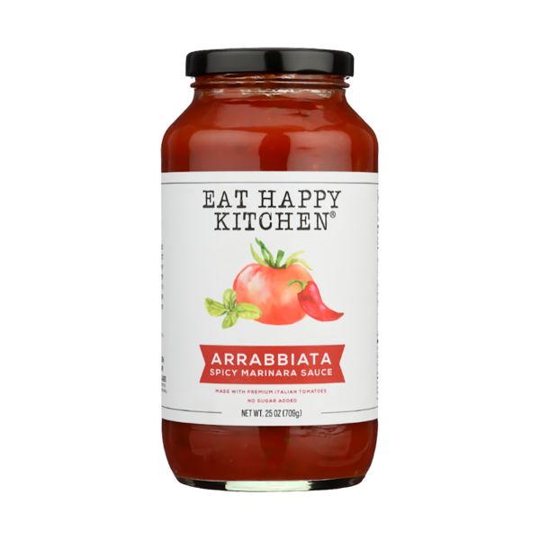 Eat Happy Kitchen Arrabbiata Spicy Marinara Sauce hero