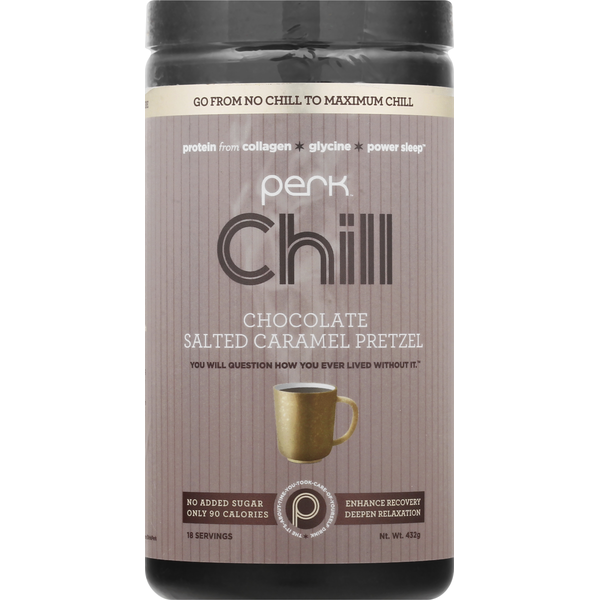 Perk Chill, Chocolate Salted Caramel Pretzel hero