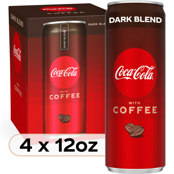 Energy & Sports Drinks Coca-Cola With Coffee Dark Blend Cans hero