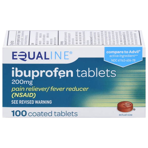 Muscles, Joints & Pain Relief Equaline Ibuprofen, 200 mg, Coated Tablets hero