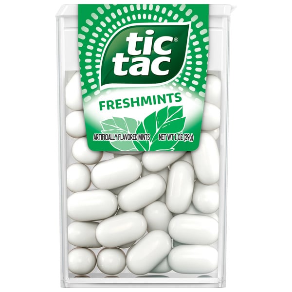 Candy & Chocolate Tic Tac Fresh Breath Mints, Freshmint, Bulk Hard Candy Mints hero