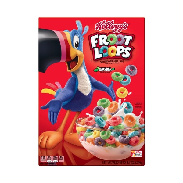 Cereal Kellogg's Froot Loops Breakfast Cereal Original hero