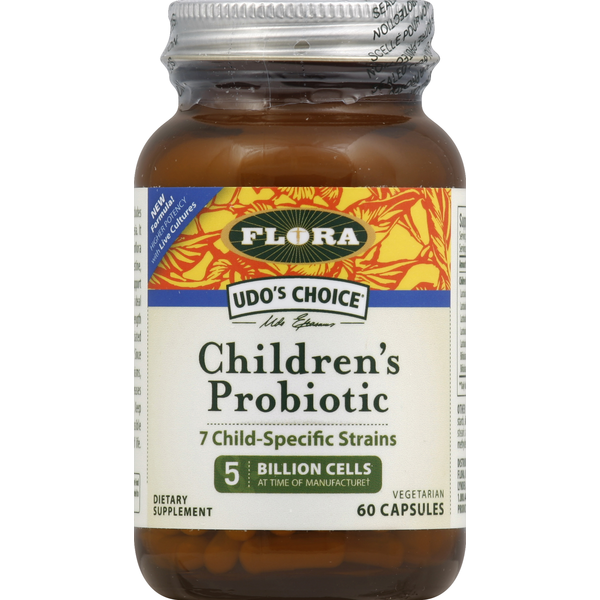 Digestion Flora Probiotic, Children's, Vegetarian Capsules hero