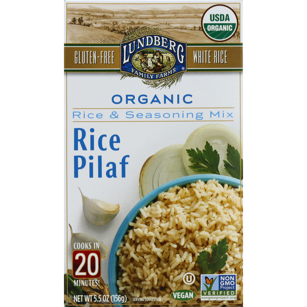 Grains, Rice & Dried Goods Lundberg Family Farms Organic Rice Pilaf Rice Mix hero