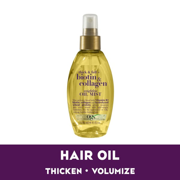 Hair Care OGX Thick & Full Biotin & Collagen Weightless Oil Mist hero