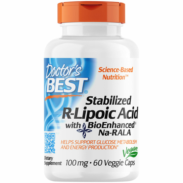 Antioxidants Doctor’s Best Stabilized R-Lipoic Acid 100 Mg hero