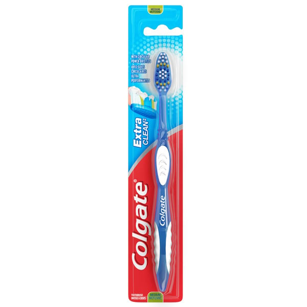 Oral Care Colgate Extra Clean Medium Toothbrush hero