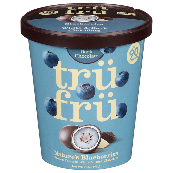 Frozen Dessert Tru Fru Nature's Blueberries, Dark Chocolate hero