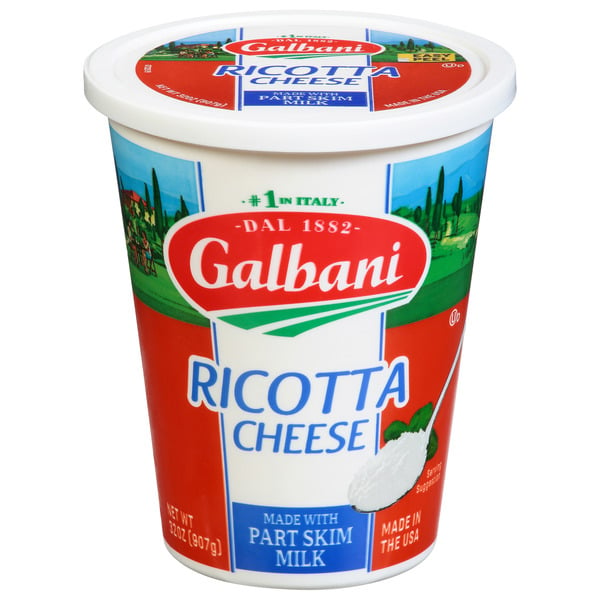 Packaged Cheese Galbani Part Skim Ricotta Cheese hero