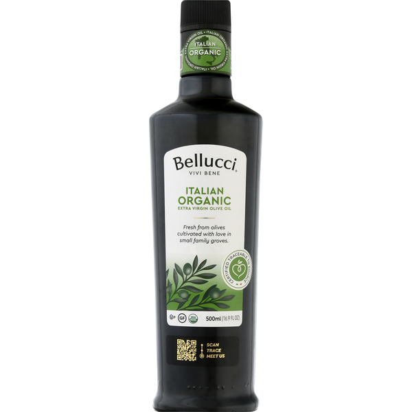 Oils & Vinegars Bellucci Olive Oil, Organic, Italian hero