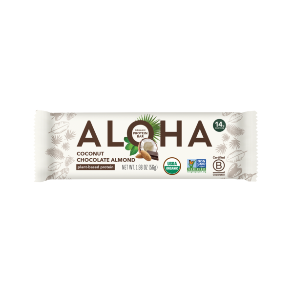 Juice & Nectars Aloha Protein Bar, Organic, Coconut Chocolate Almond hero