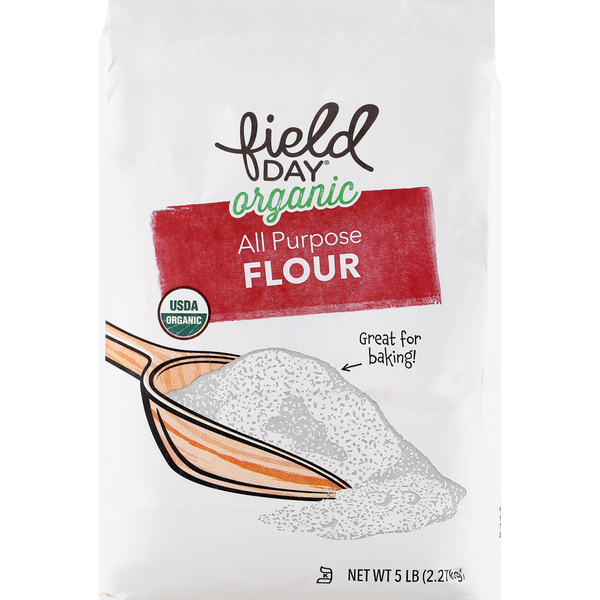 Baking Ingredients FIELD DAY Flour, All Purpose, Organic hero