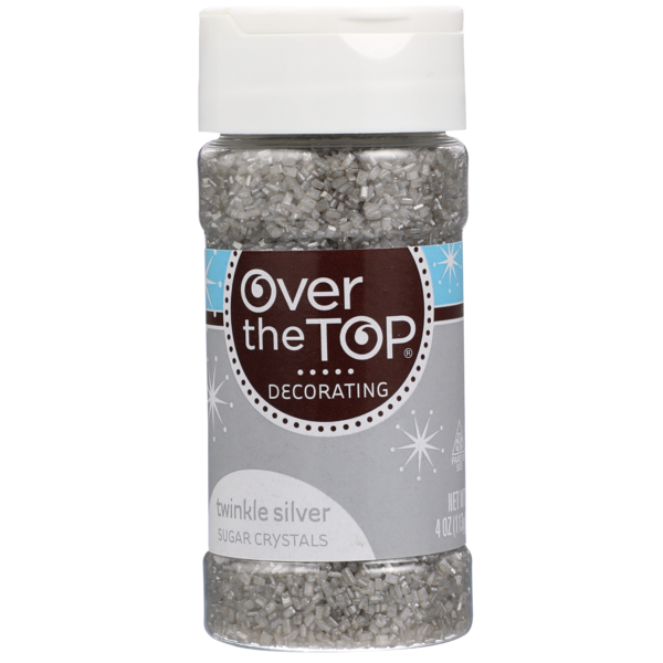 Bulk Sugar & Sweeteners Over The Top Twinkle Silver Sugar Crystals hero