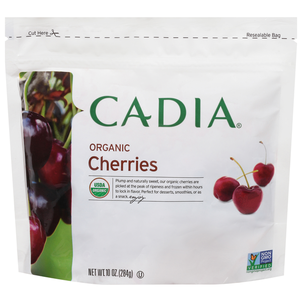 Frozen Produce CADIA Cherries, Organic hero