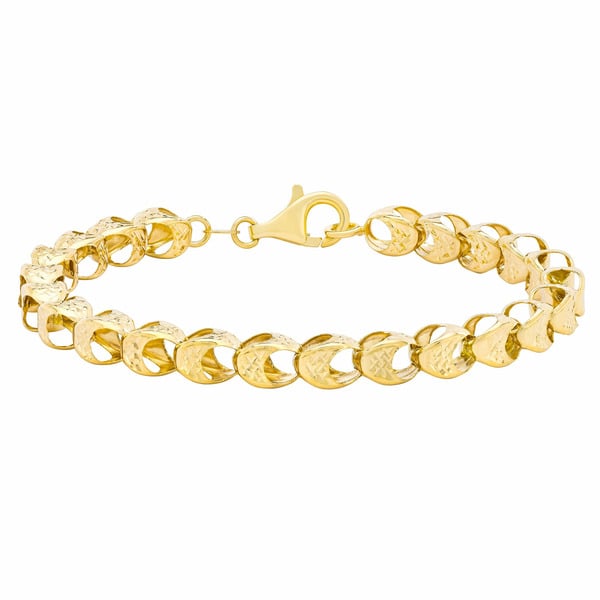 Jewelry 14kt Yellow Gold 14kt Gold Fancy Link Bracelet, Yellow Gold hero