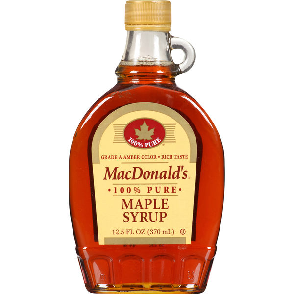 Honeys, Syrups & Nectars MacDonalds 100% Pure Maple Syrup hero