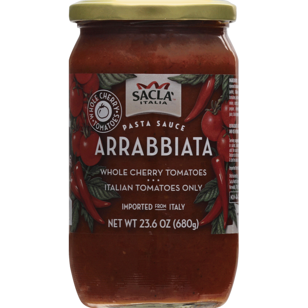 Pasta Sauce Saclà Pasta Sauce, Arrabbiata hero