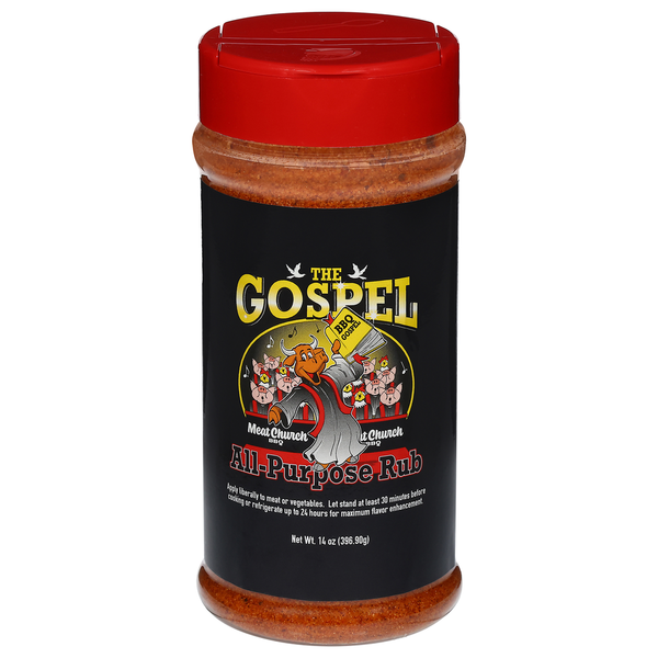 Marinades & Meat Preparation Meat Church BBQ All-Purpose Rub, BBQ Gospel hero